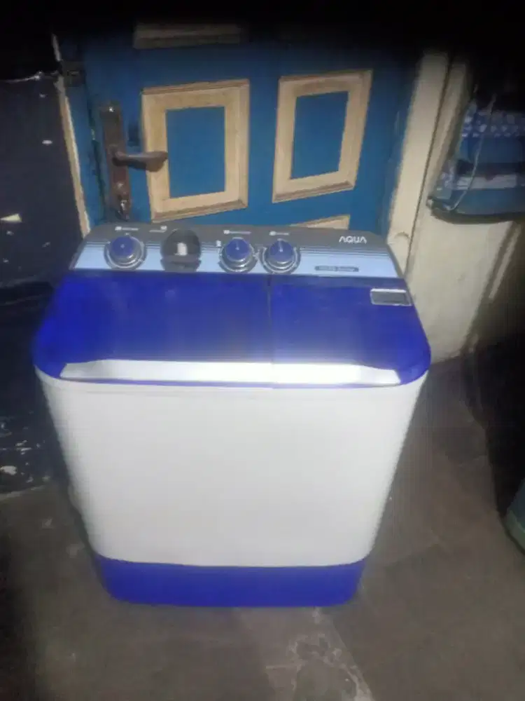 Jual mesin cuci AQUA hijab series kapasitas 7,5 kg normal bisa diantar