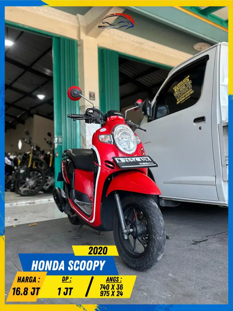 HONDA SCOOPY 2020 NDANG PANTAU BOLOH HIKMAH MOTOR KEPUH MALANG