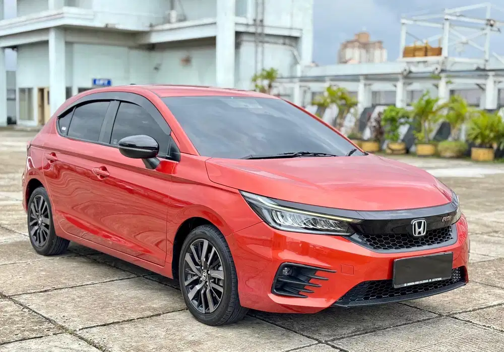 [LOW KM 20.000] CITY HATCHBACK RS CVT 2021 ORANGE TT 2022 ORANYE AT