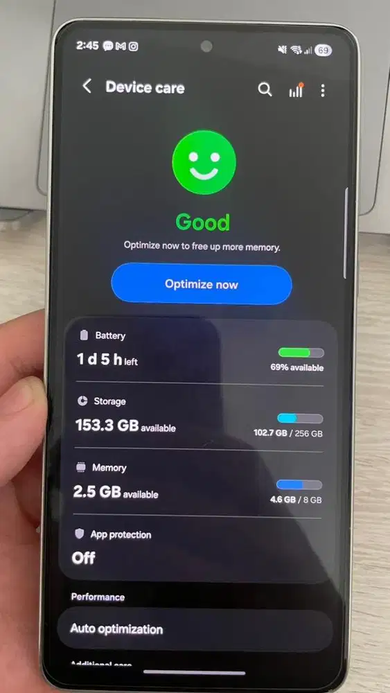 Samsung A73 5G 8/256 Second Fullset Ori