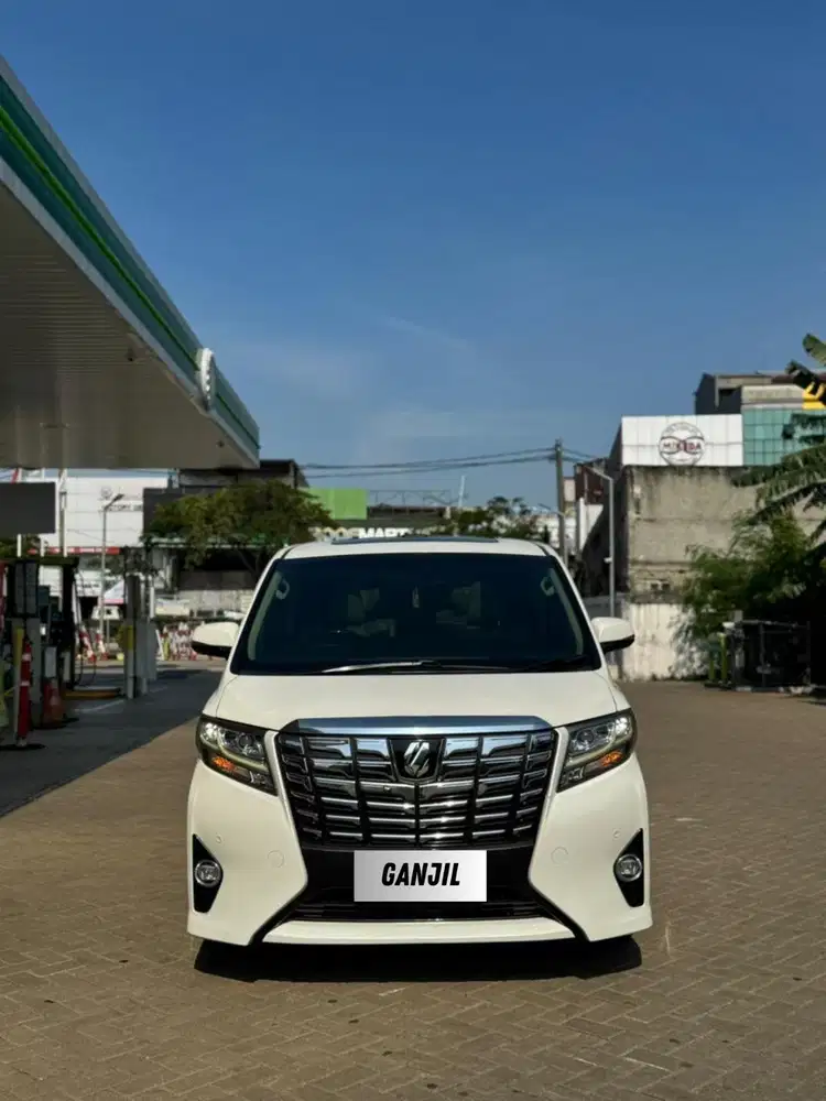 TOYOTA ALPHARD G ATPM 2016 AT MATIC GANJIL