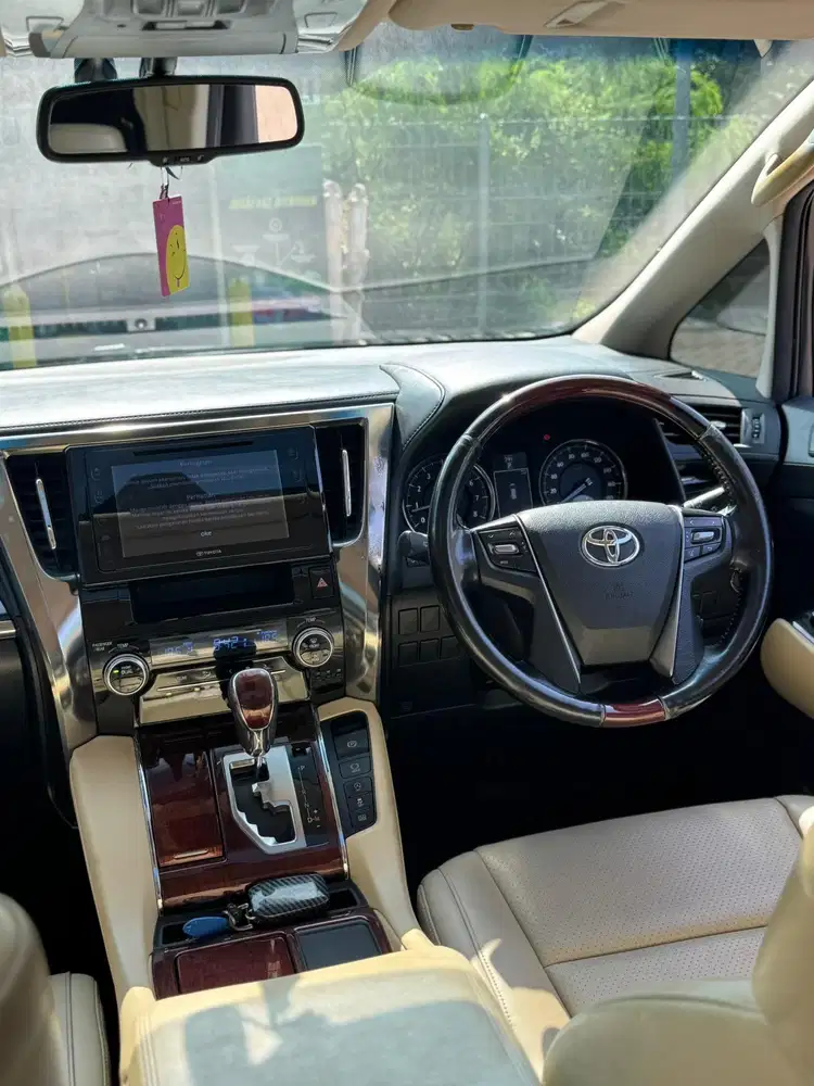 TOYOTA ALPHARD G ATPM 2016 AT MATIC GANJIL