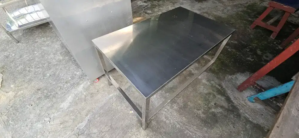 Meja stainless food grade