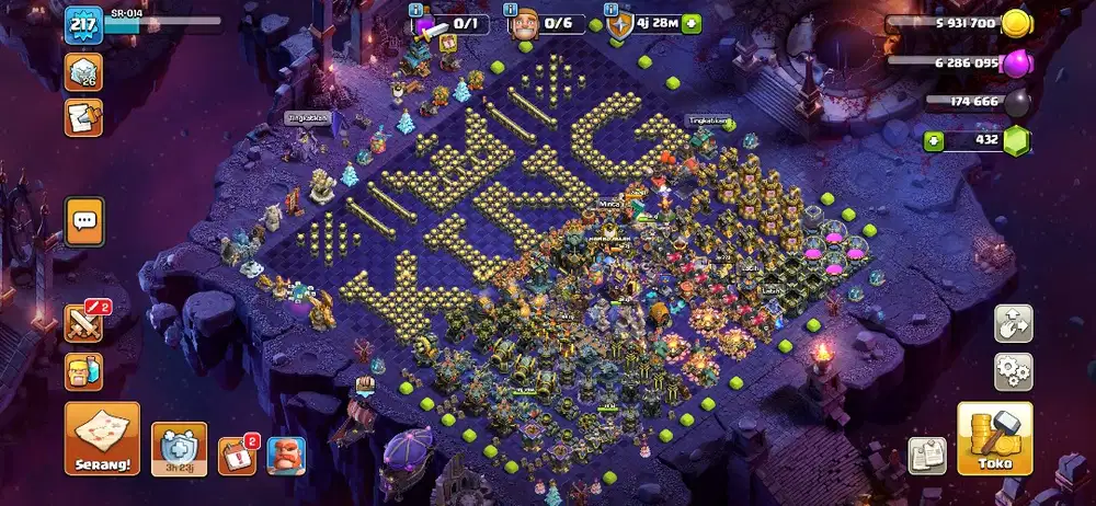 Akun COC TH 17 Mentok