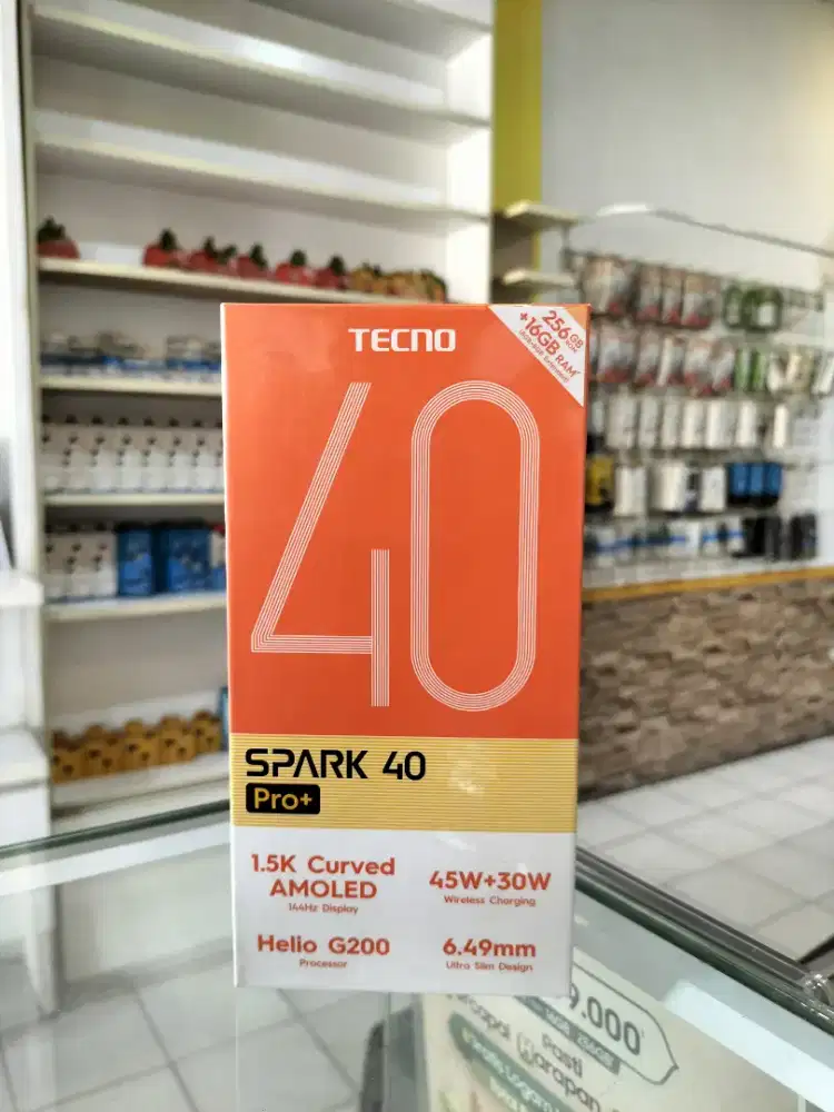 Tecno Spark 40 Pro+ RAM 8/256