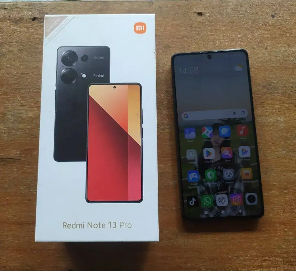 [BEKAS] Xiaomi Redmi Note 13 Pro (Midnight Black) 8/256