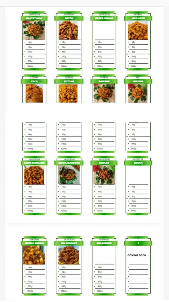 Kumpi Snack & food Tasikmalaya