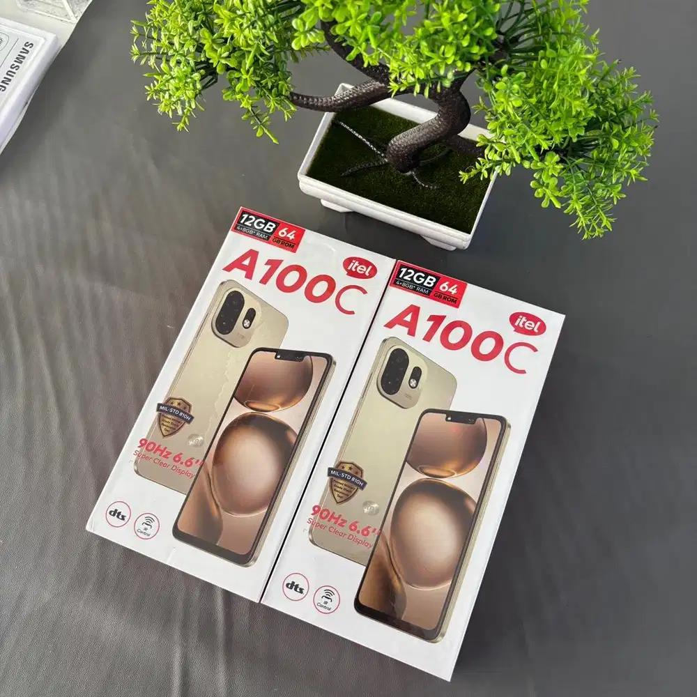 ITEL A100C 4+4/64 NEW BERGARANSI RESMI