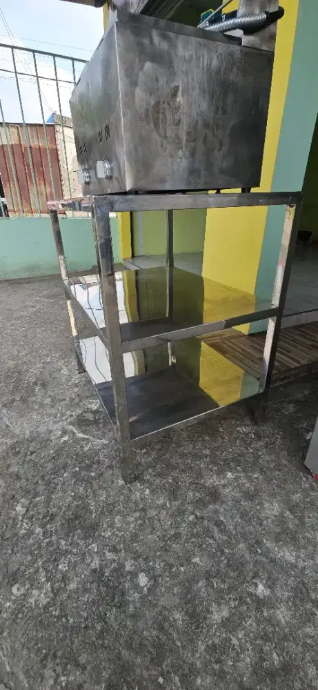 Meja stainless food grade