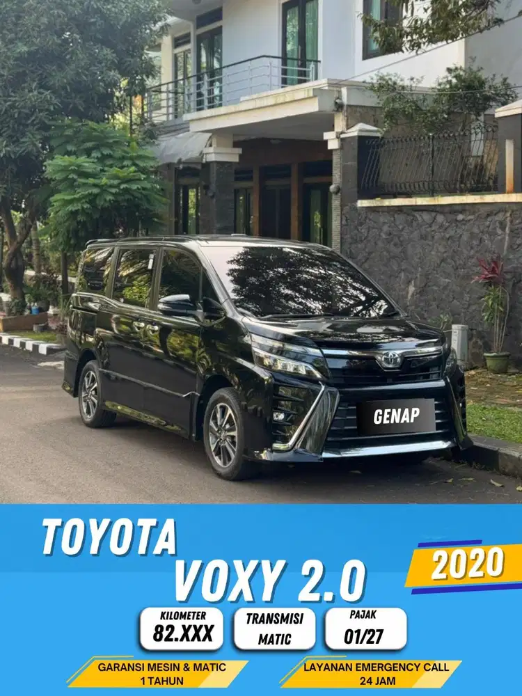 TOYOTA VOXY 2.0 2020 AT MATIC GENAP