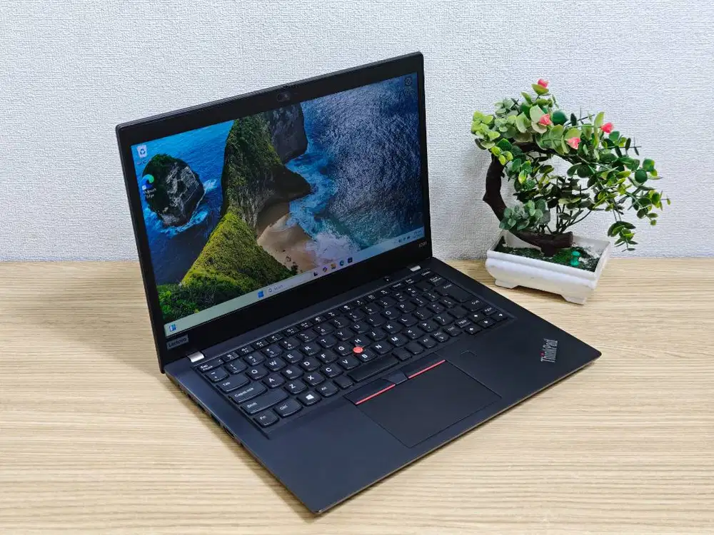 Laptop Kerja Kantor Kuliah Slim Ringan Lenovo Thinkpad X390 Core I7