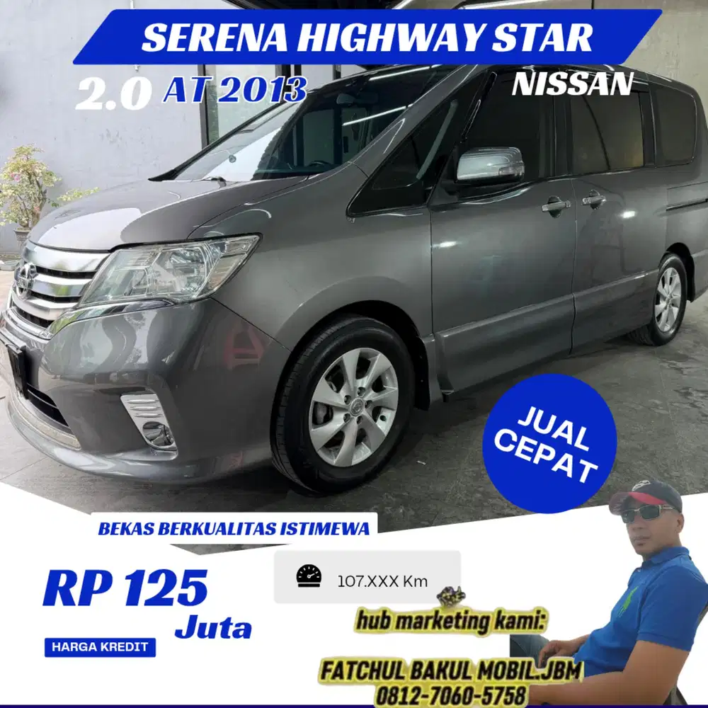 NISSAN SERENA HIGHWAY STAR 2.0 AT 2013