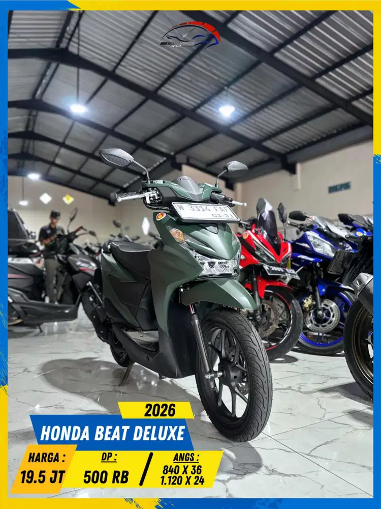 HONDA BEAT DELUXE 2026 READY MASZEHH HIKMAH MOTOR KEPUH MALANG