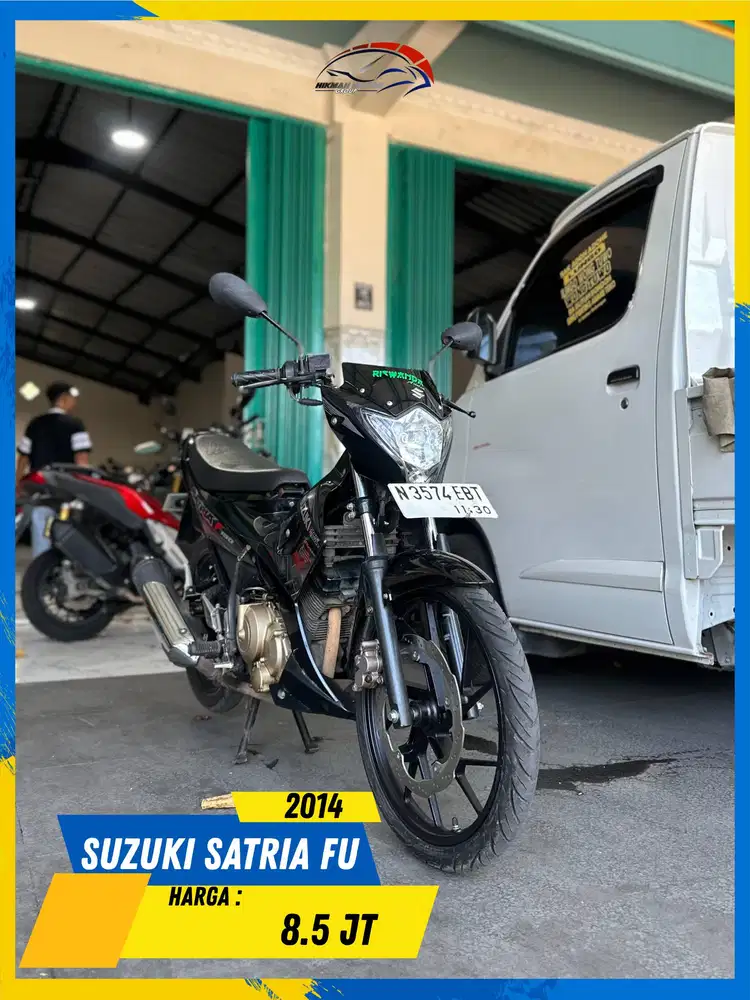 SUZUKI SATRIA FU 2014 TERMURAH SE MALANG MASZEHH HIKMAH MOTOR KEPUH
