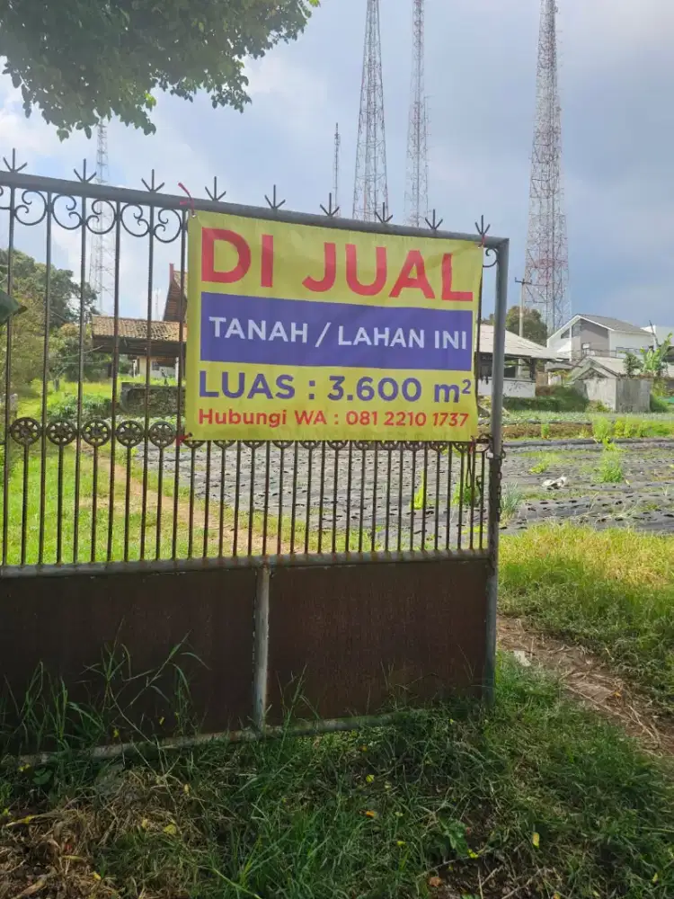 Di Jual Tanah view bagus cocok untuk hunian, perkebunan, villa