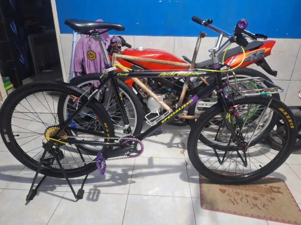 Sepeda kalcer frame japan