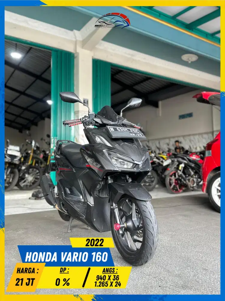 HONDA VARIO 160 2022 BEKAS BERKUALITAS HIKMAH MOTOR KEPUH MALANG
