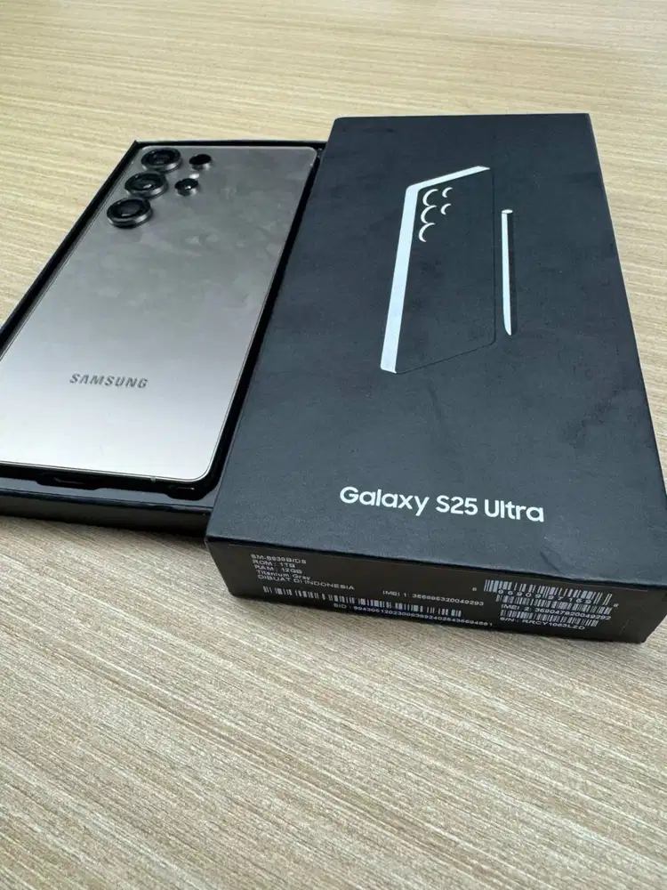 Samsung Galaxy S25 Ultra 5G, 12/1 TB SEIN, Titanium Gray