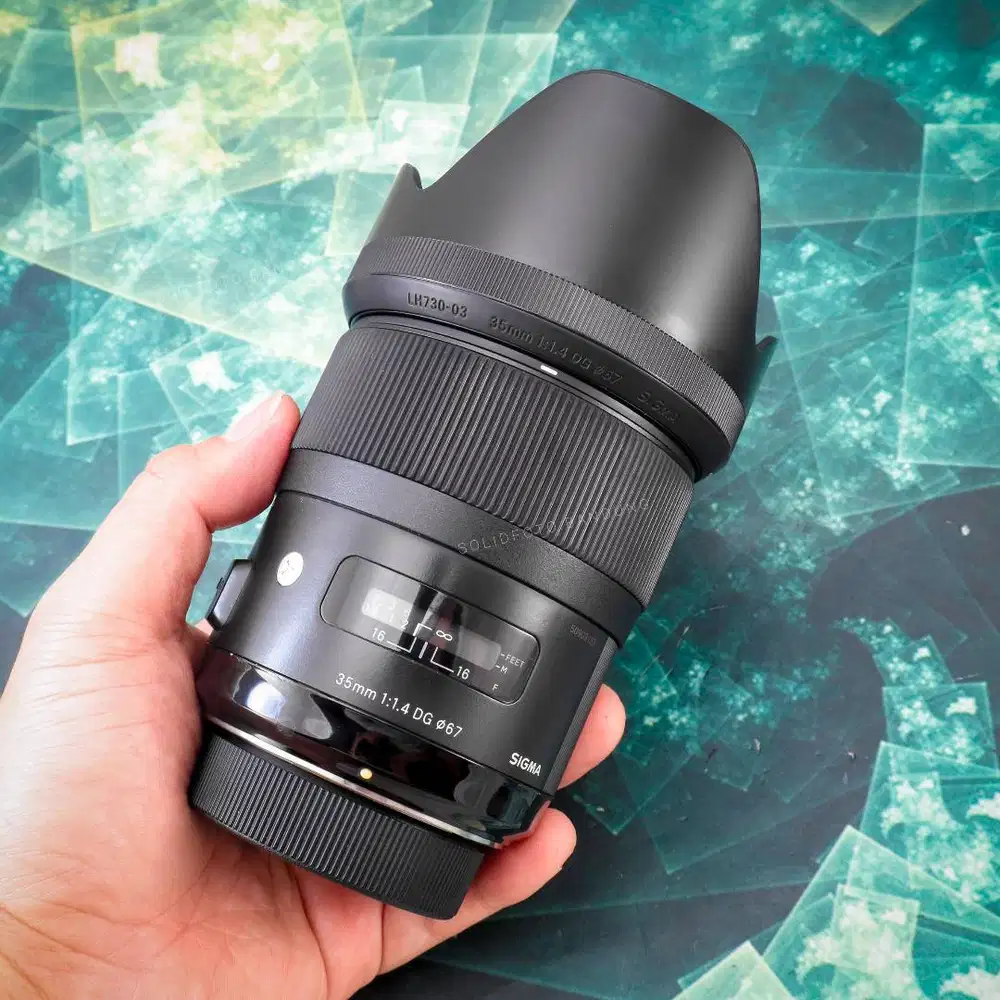 Sigma 35mm f1.4 DG HSM ART for NIKON. Fullset Muluss