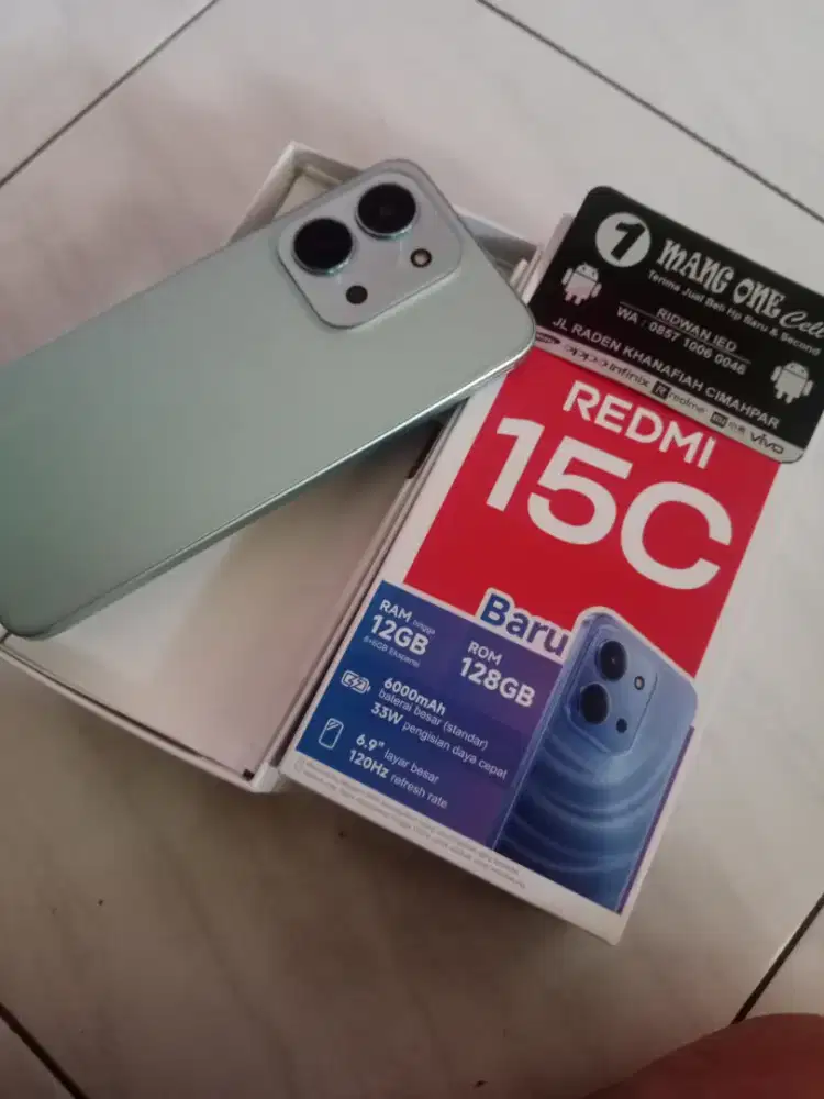 Xiomi redmi 15c 6+6/128 fullset