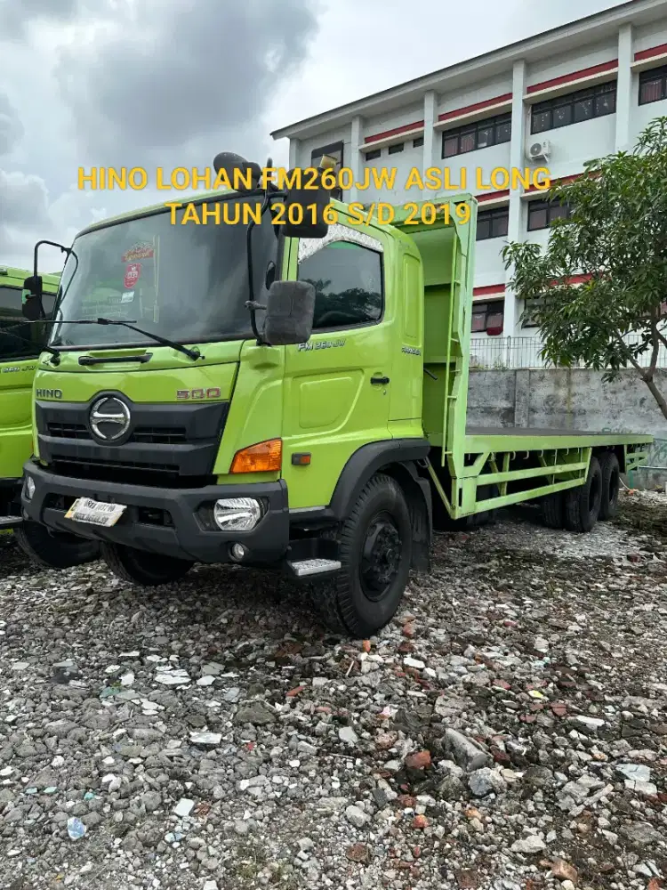 HINO LOHAN FM260JW ASLI LONG 6X4 LOAD BAK TRONTON ISTIMEWA SEKALI