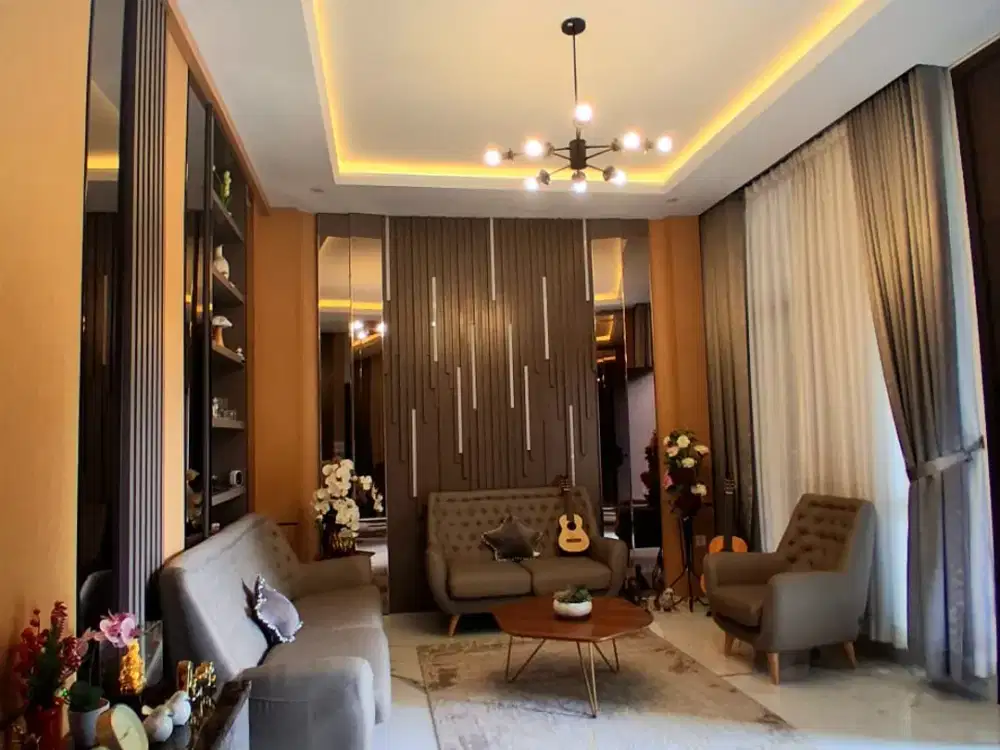 Rumah Lux Minimalis Modern Furnished di Cluster Emely Summarecon
