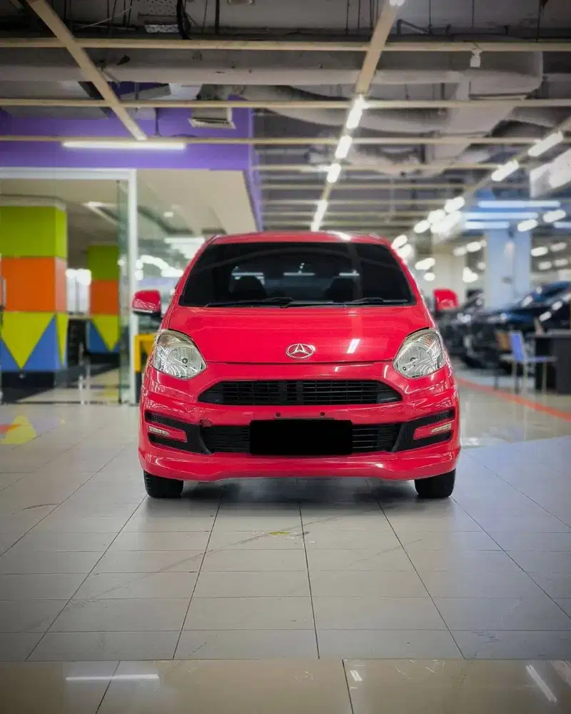 ‼️DAIHATSU AYLA M SPORTY 1.0 AT 2014 WARNA MERAH‼️