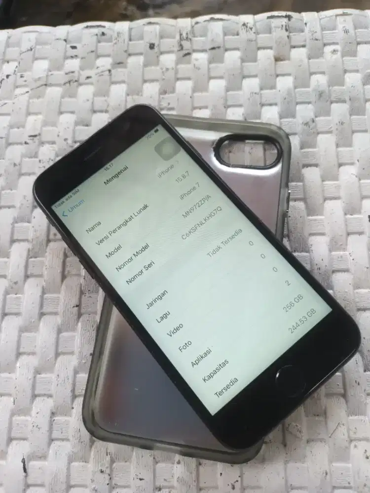 Iphone 7 biasa allop internal 256 kabel data