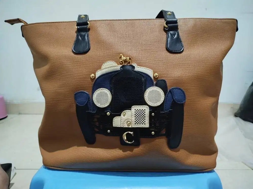 150-D Preloved Tas Lapalette Cupcake Horse Bag ORIGINAL