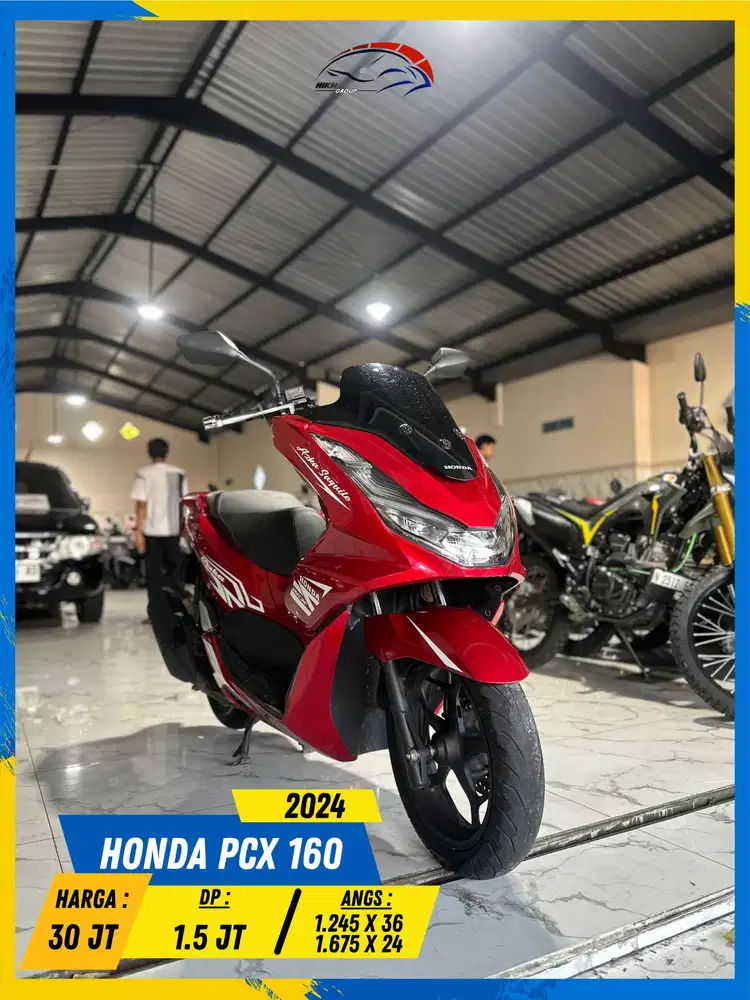 HONDA PCX 160 2024 NEGO GAS POLL MASZEHH HIKMAH MOTOR KEPUH