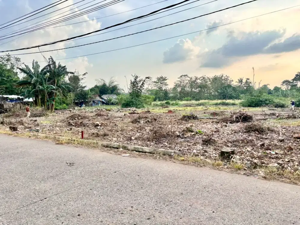 Tanah Kavling Murah Dekat Stasiun Jatake Baru, Terima SHM Perunit