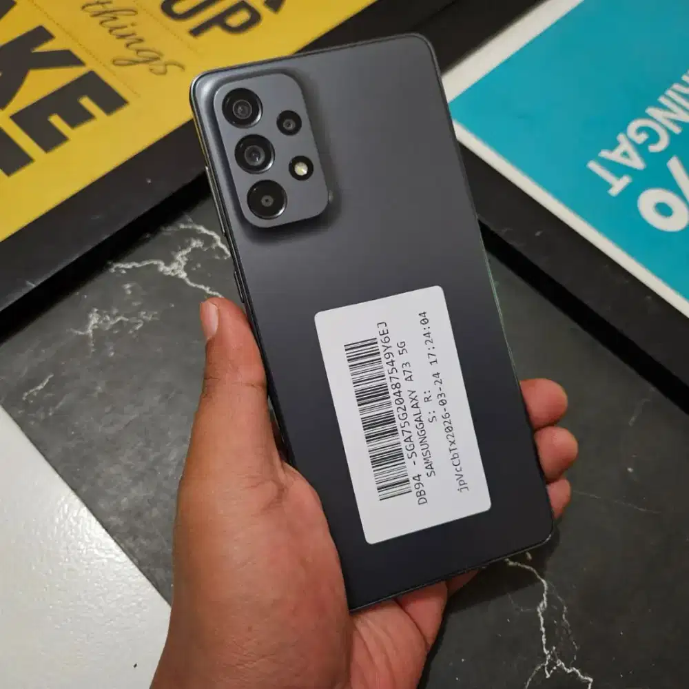 SAMSUNG GALAXY A73 5G 8/256 GB DUAL RESMI EX SEIN