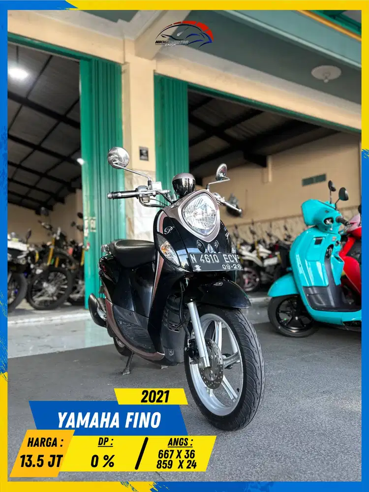 YAMAHA FINO 2021 MURAH MERIAH MASZEHH HIKMAH MOTOR KEPUH