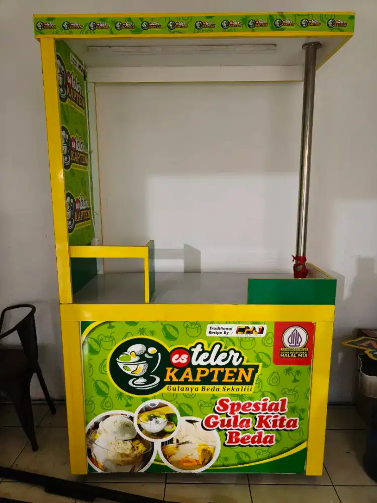 Gerobak Es Teler Second Seperti Baru