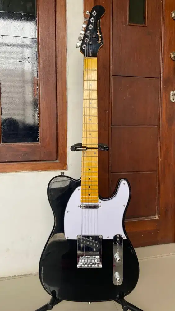 Gitar elektrik telecaster merk scorpion