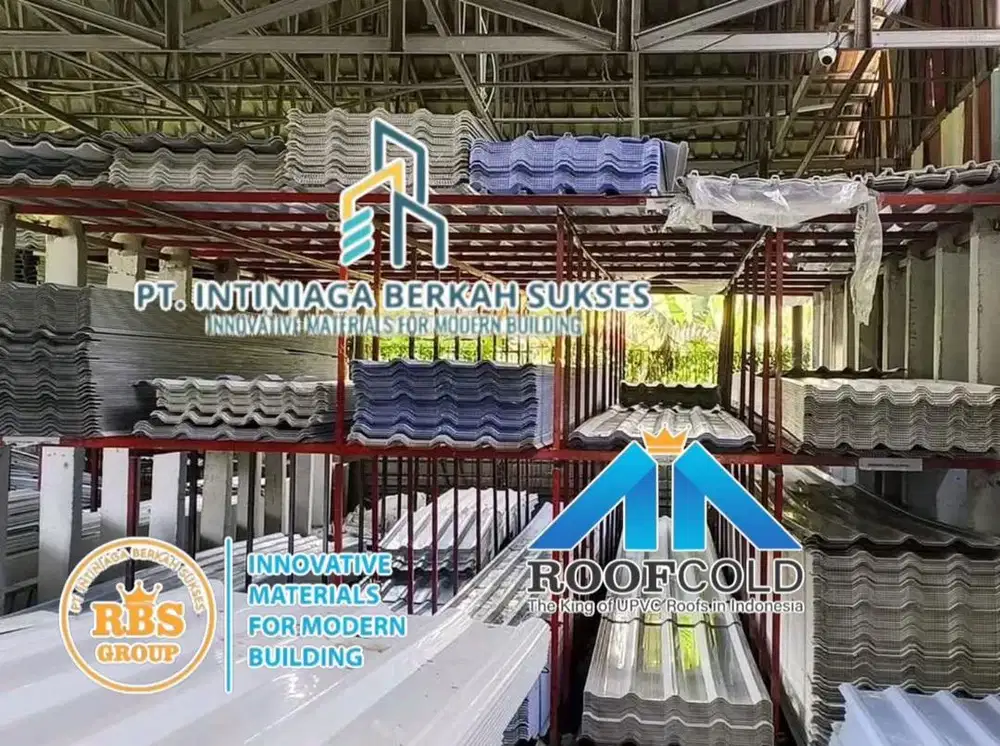 Atap upvc Roofcold 860 & 830