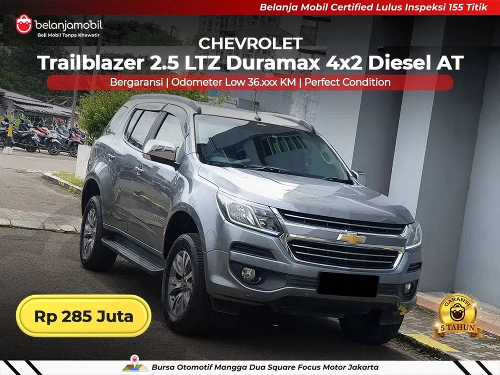 [ LOW KM 36RB ] Chevrolet Trailblazer 2.5 LTZ Duramax Diesel 2018 2019