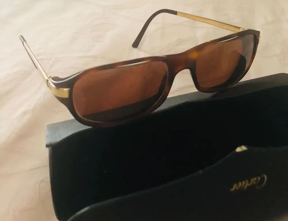 Kacamata hitam pria Cartier Original