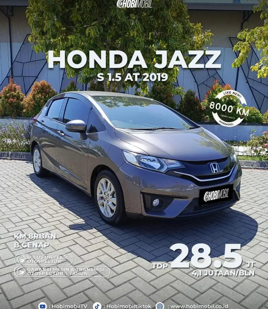 Honda Jazz S 1.5 AT Thn 2019