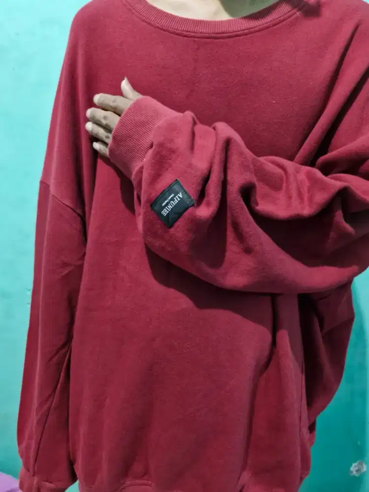 Sweater polos oversized