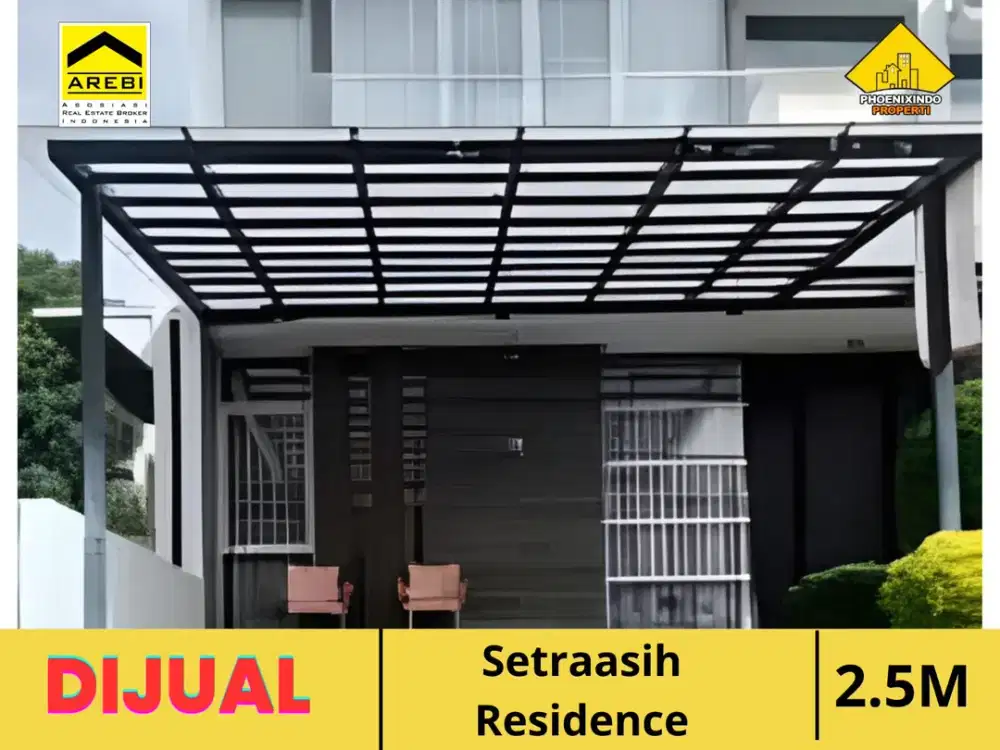 Jual Rumah Minimalis Siap Huni 4+1 KT di Setraasih Residence Sarijadi