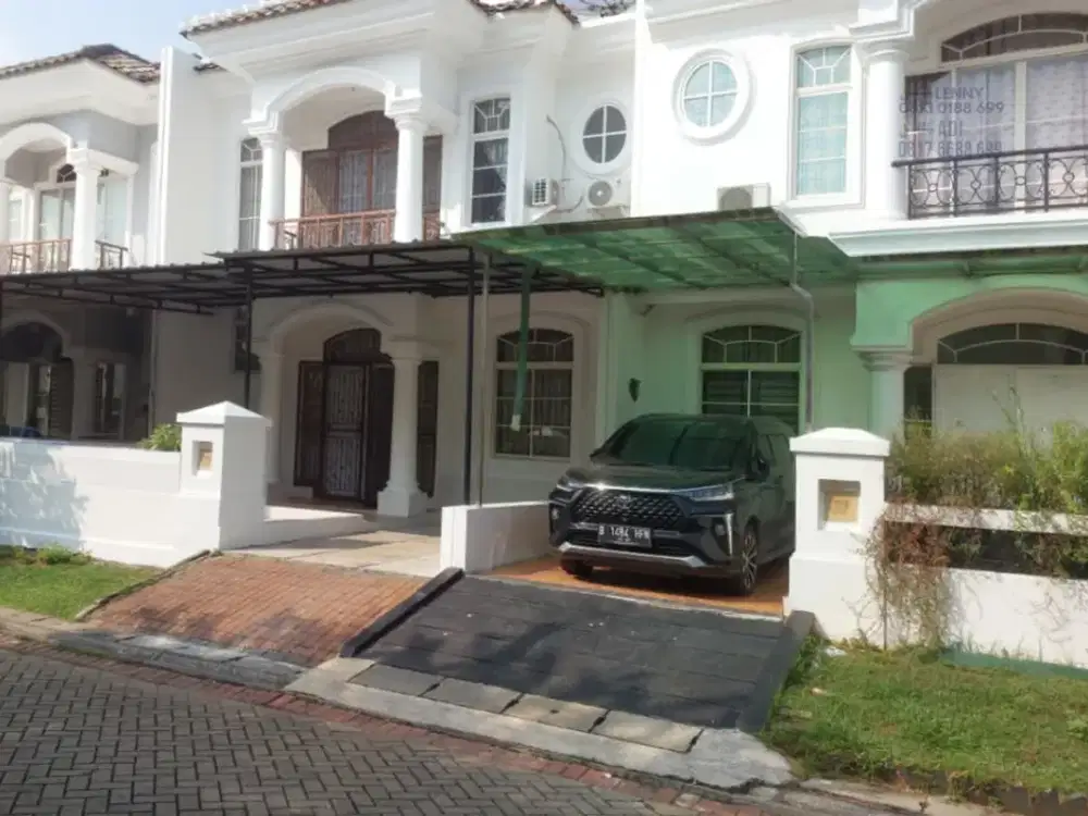 Rumah Nyaman & Lengkap di Kenari Golf Pik - Tinggal Bawa Koper