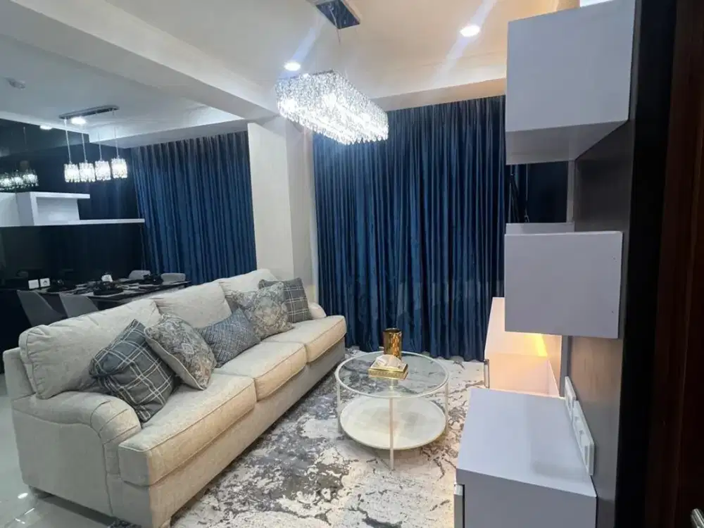 Apartemen 3BR di Signature Park Grande Cawang, Unit Gandeng dengan 2 Balkon