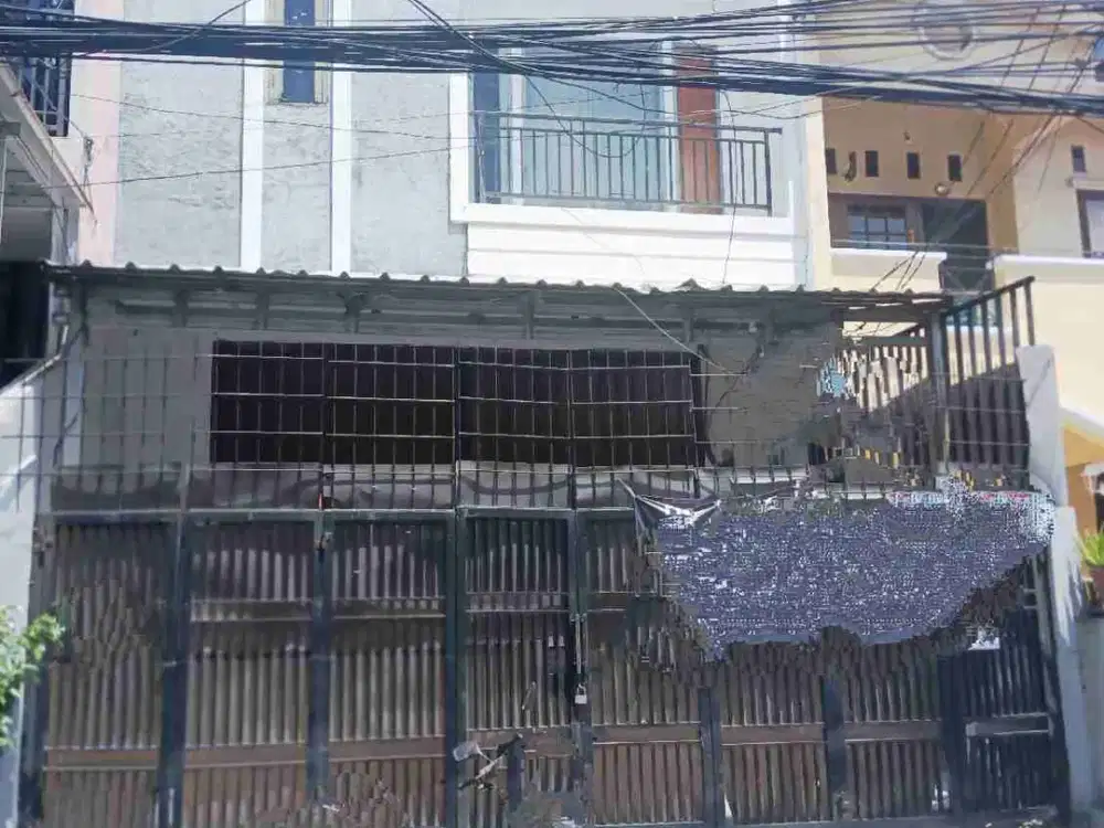 Jual cepat rumah usaha minimalis lebar 6 di jalan raya kelapa gading jakut