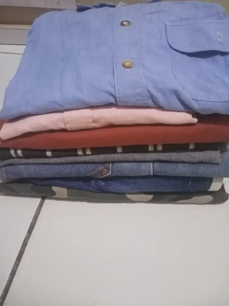 Kemeja dan celana cwo