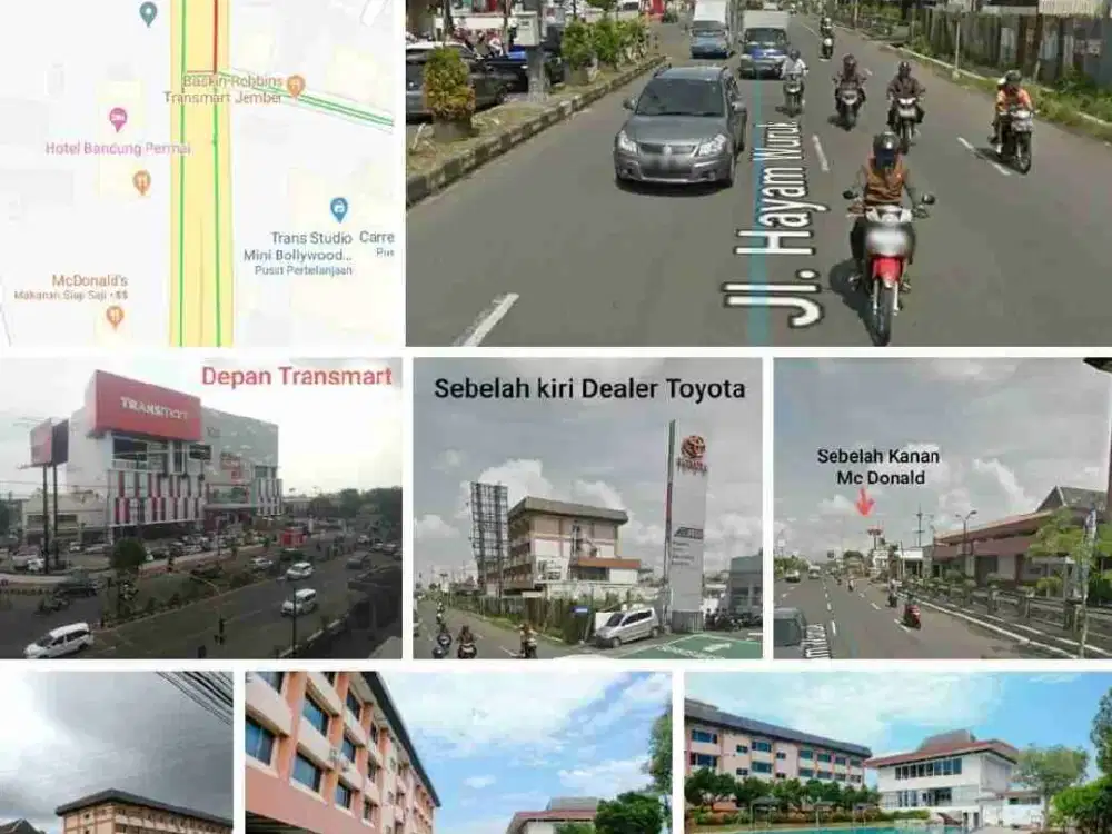 Dijual Hotel Aktif di Raya Jember