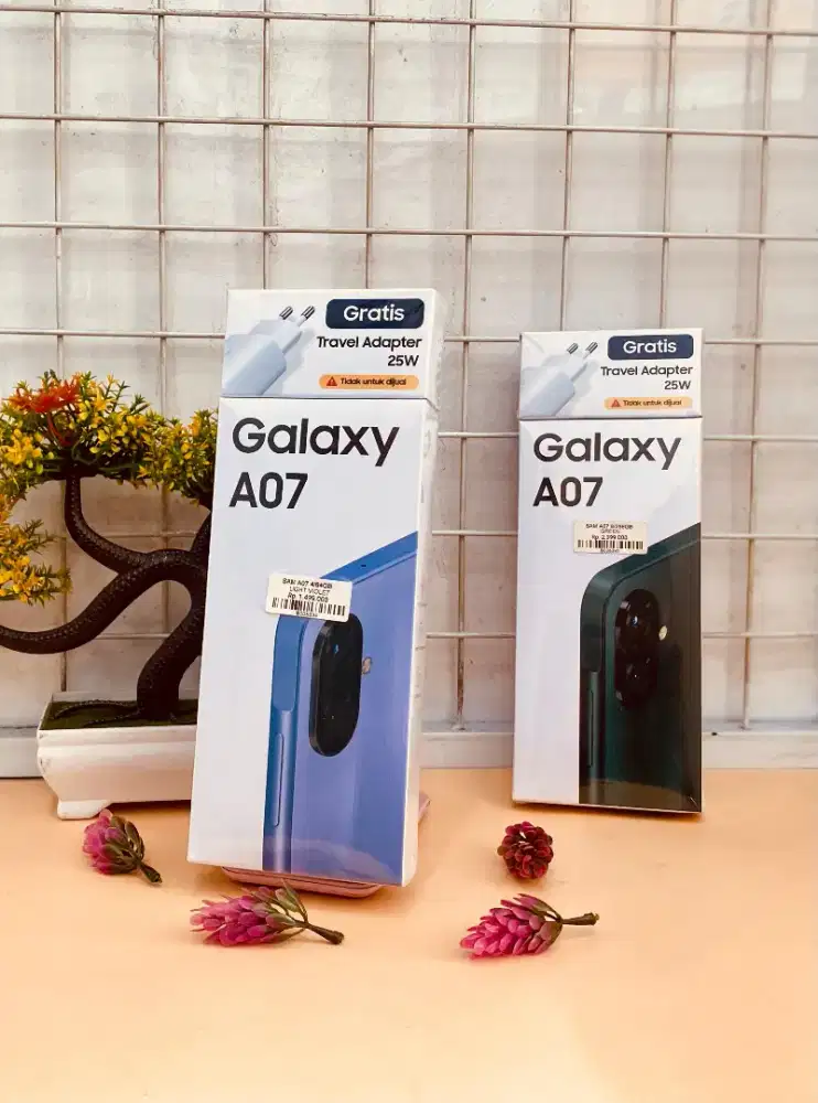 Samsung A07 4/64GB, 4/128GB, 6/128GB, 8/256GB