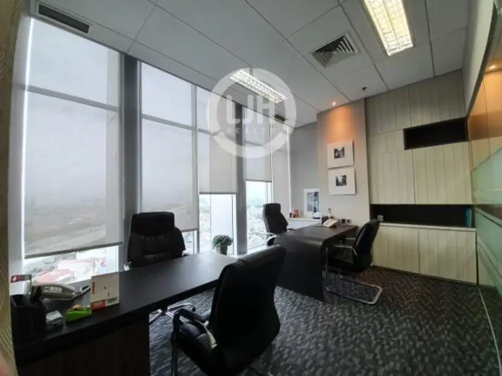 Office Space FULLY FURNISHED Di Kirana Two Office Tower, Area Kelapa Gading