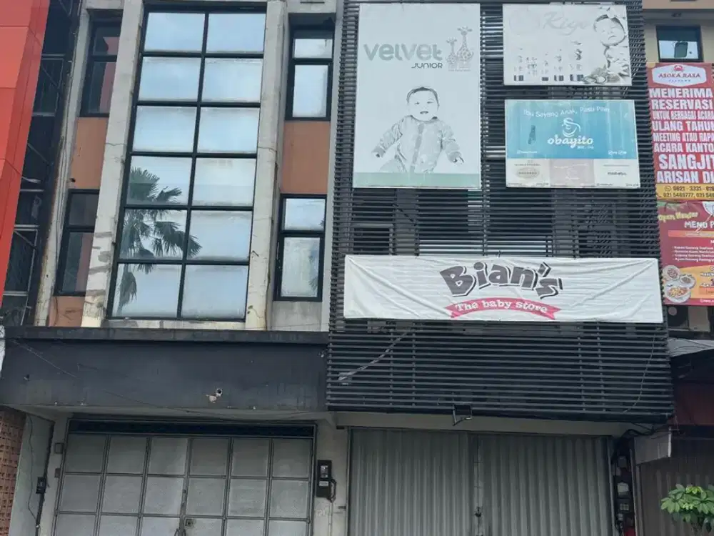 (GT) DIJUAL SIAP PAKAI, RUKO HADAP JALAN BOULEVARD GADING SERPONG