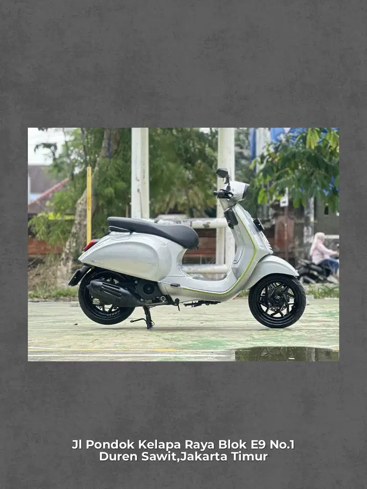 PIAGGIO VESPA SPRINT TECH TH 2025 GREY ENTUSIASTA Perfect Condition